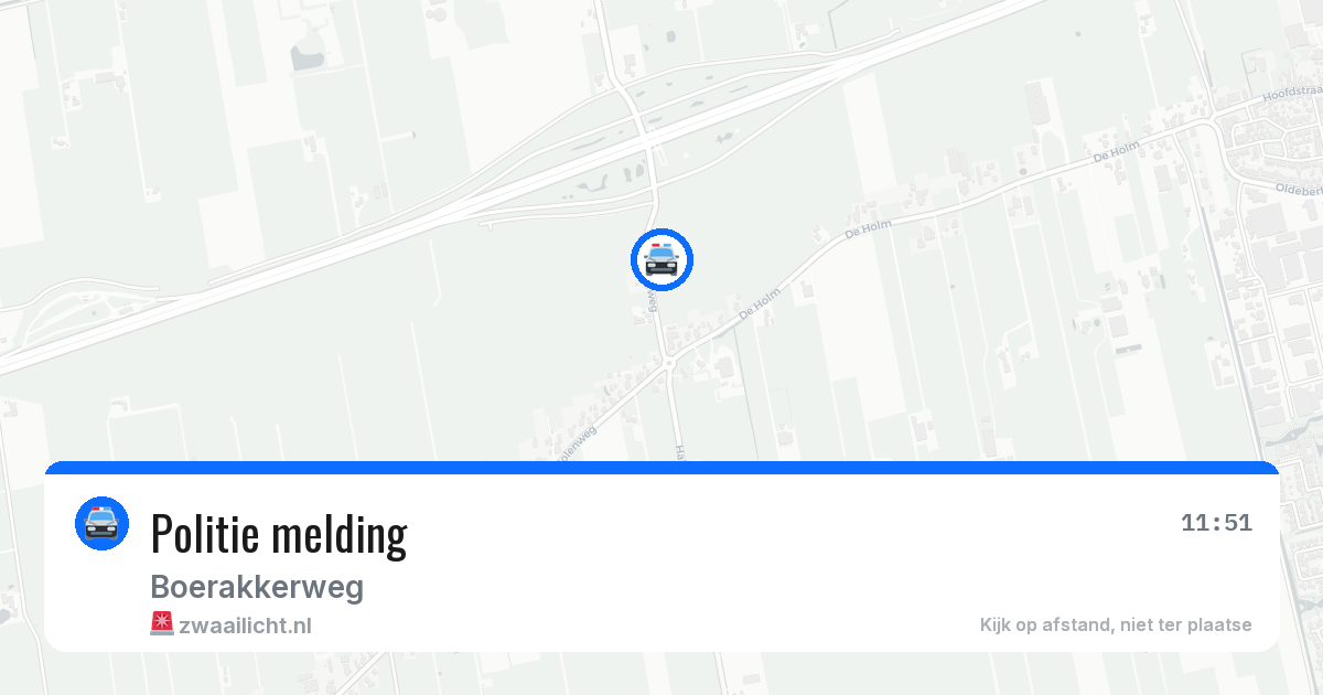 Politie melding — 2 mei 2026
