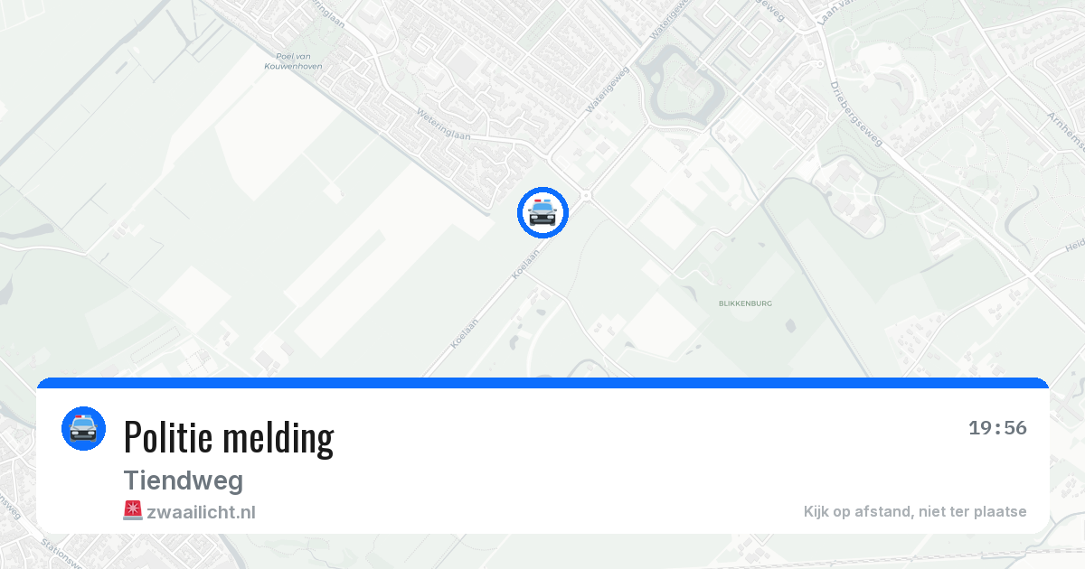 Politie melding — 14 jun 2026