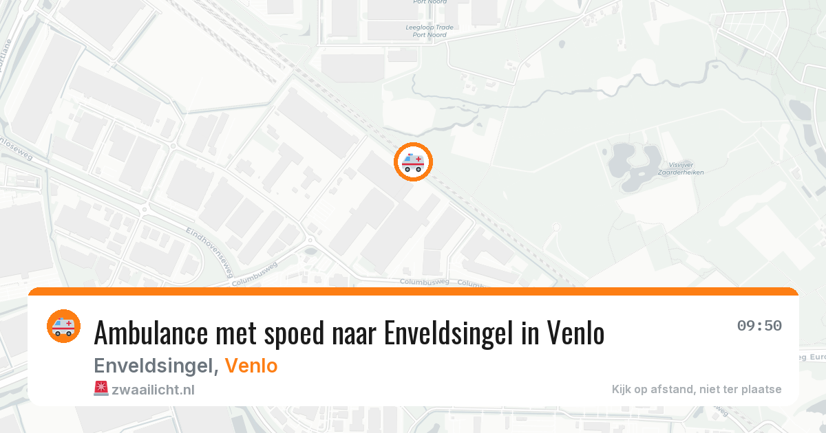 Ambulance met spoed naar Enveldsingel in Venlo — 2 jul 2026