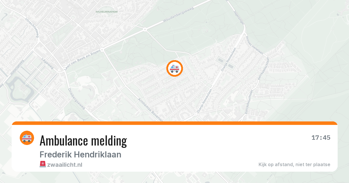 Ambulance melding — 6 feb 2026