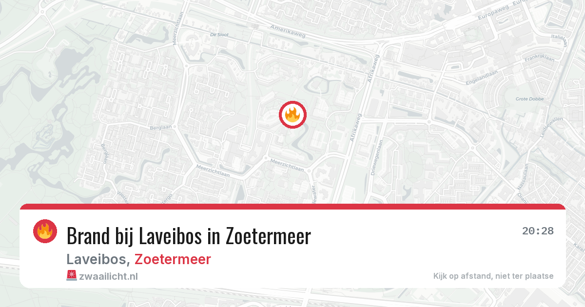Brand bij Laveibos in Zoetermeer — 26 jun 2026