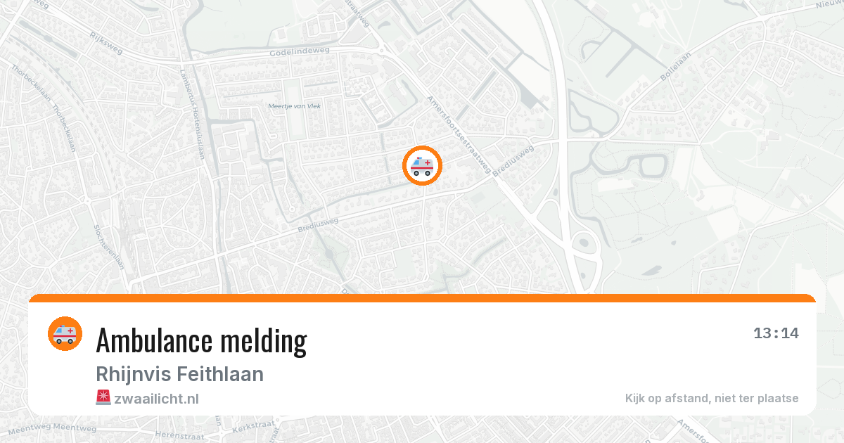 Ambulance melding — 15 jun 2026