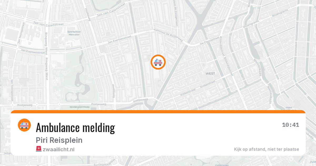 Ambulance melding — 7 jun 2026