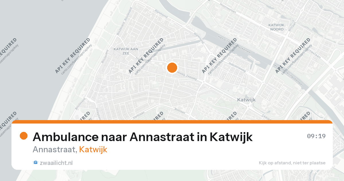 Ambulance naar Annastraat in Katwijk — 21 jul 2026