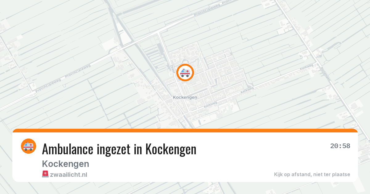 Ambulance ingezet in Kockengen — 2 jun 2026
