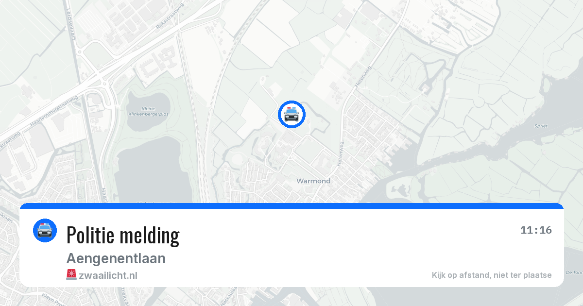 Politie melding — 4 jul 2026