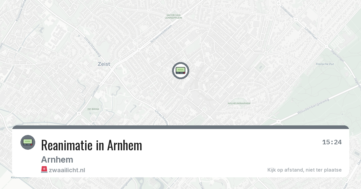Reanimatie in Arnhem — 3 feb 2026