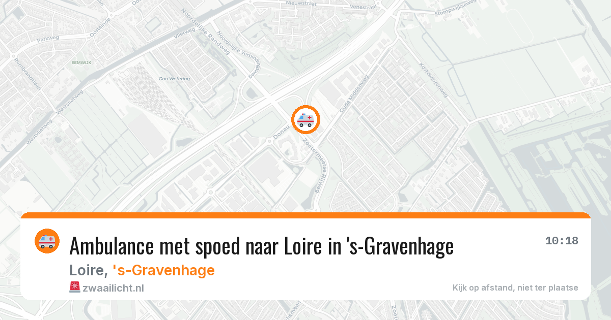 Ambulance met spoed naar Loire in 's-Gravenhage — 27 jun 2026