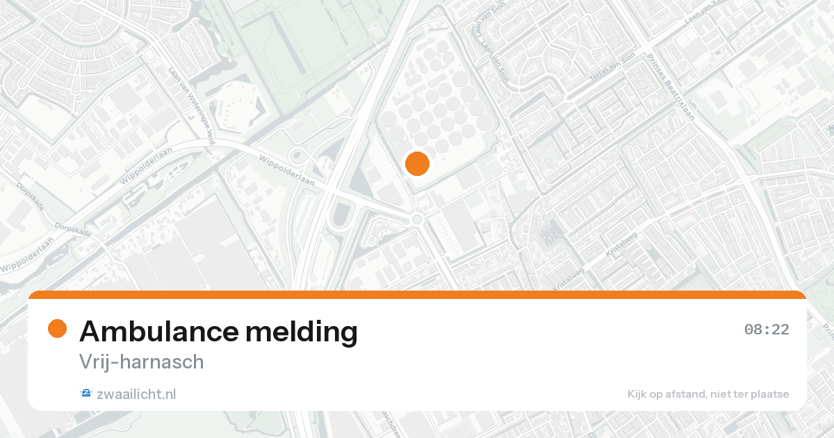 Ambulance melding — 8 feb 2026