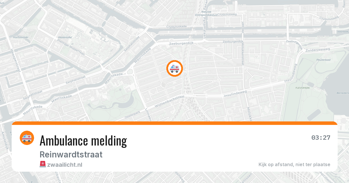 Ambulance melding — 2 jul 2026