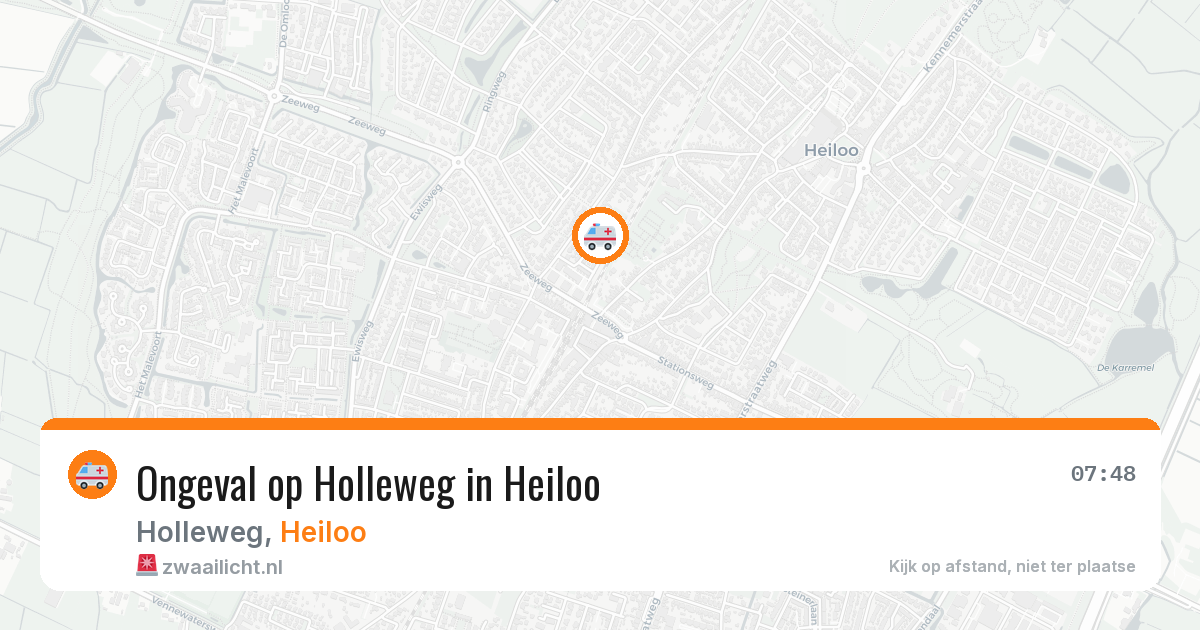Ongeval op Holleweg in Heiloo — 19 jan 2026