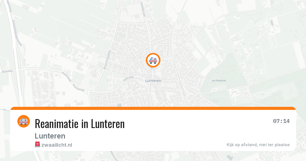 Reanimatie in Lunteren — 2 jun 2026