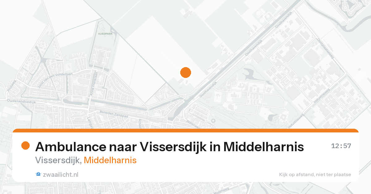 Ambulance naar Vissersdijk in Middelharnis — 31 jan 2026