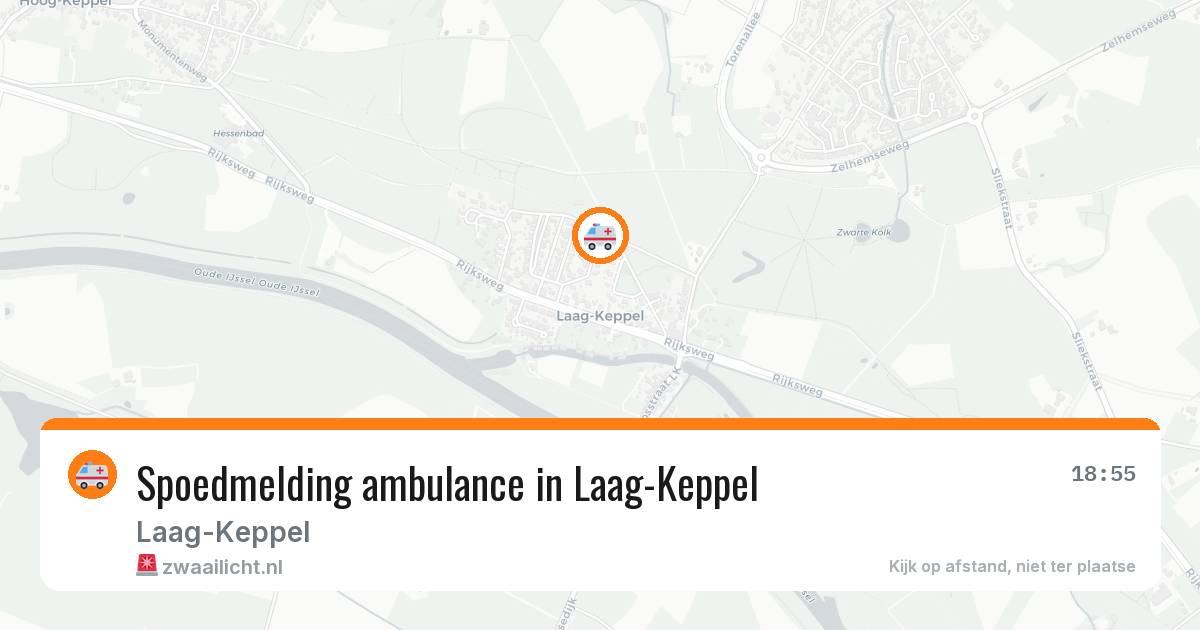 Spoedmelding ambulance in Laag-Keppel — 29 jun 2026