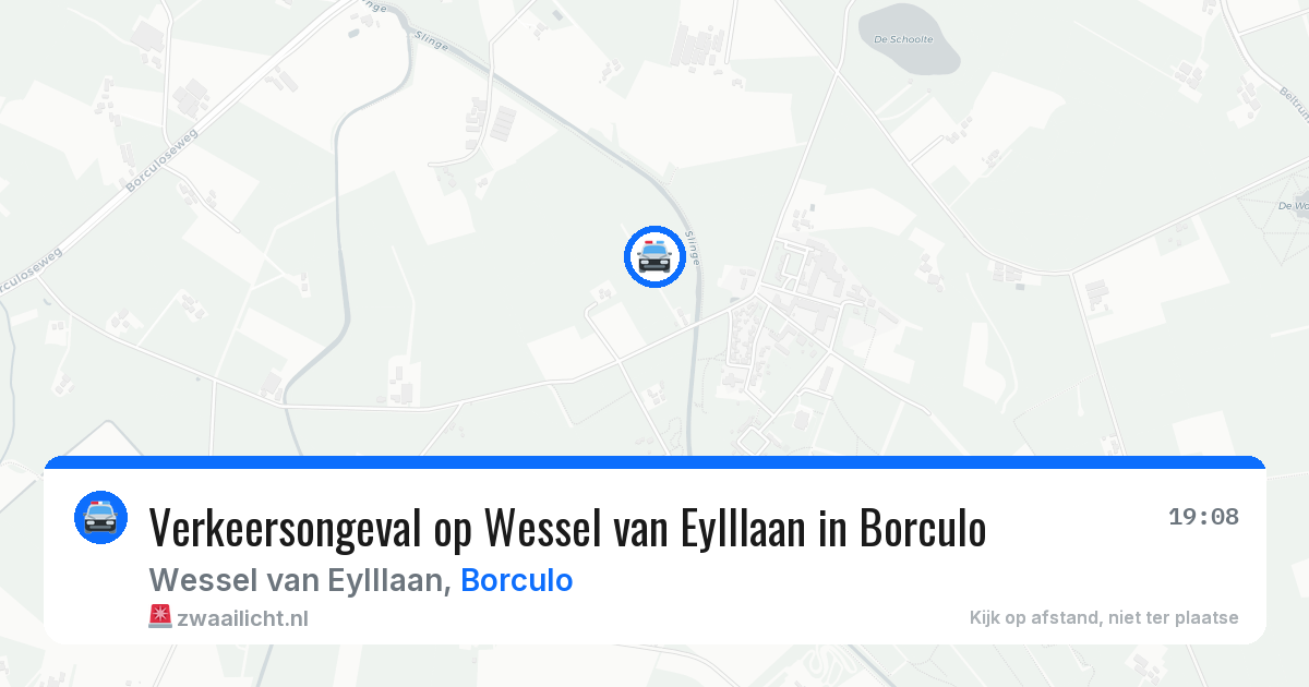 Verkeersongeval op Wessel van Eylllaan in Borculo — 30 mei 2026