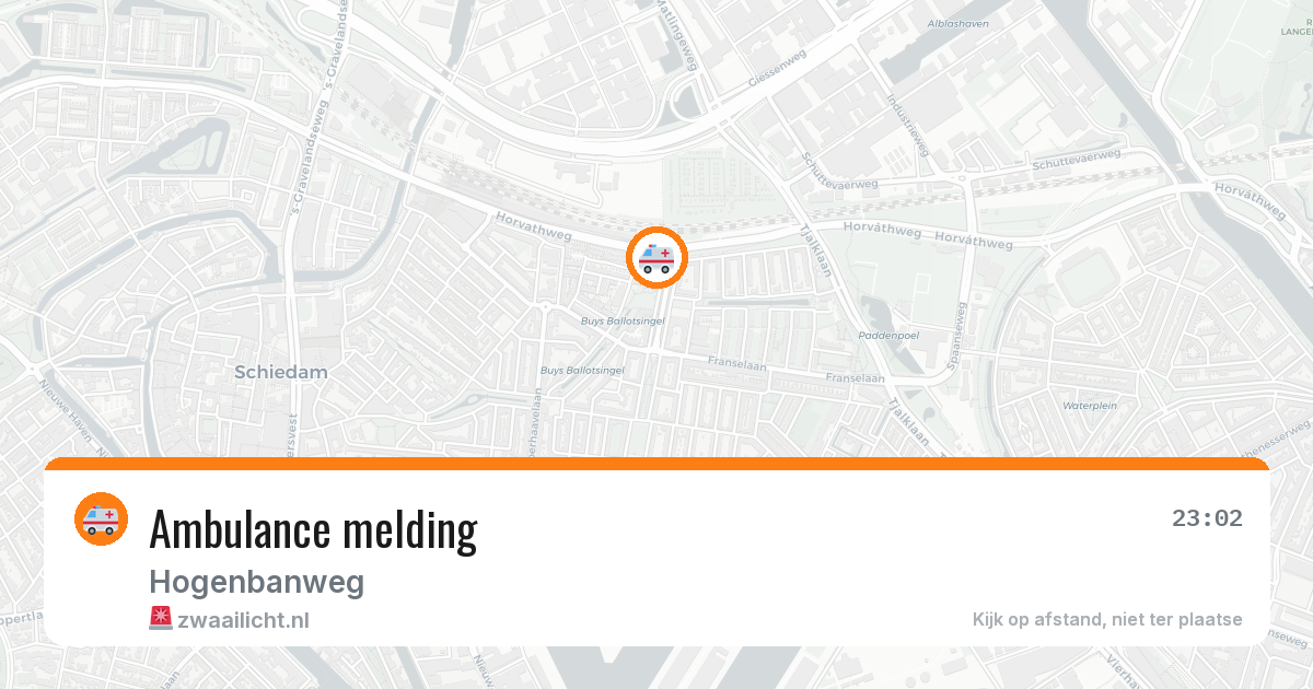Ambulance melding — 4 jul 2026