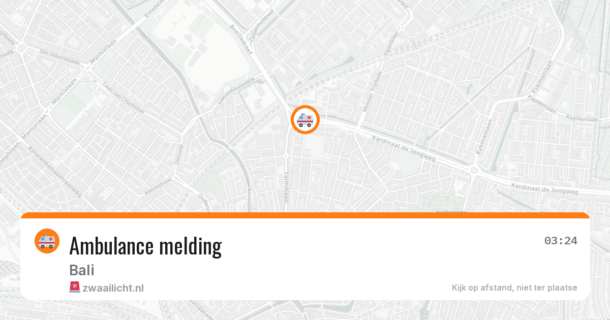 Ambulance melding — 12 jun 2026