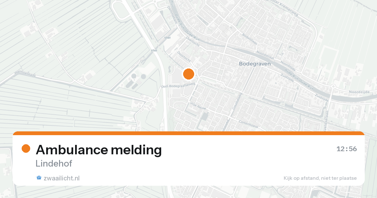 Ambulance melding — 16 jun 2026