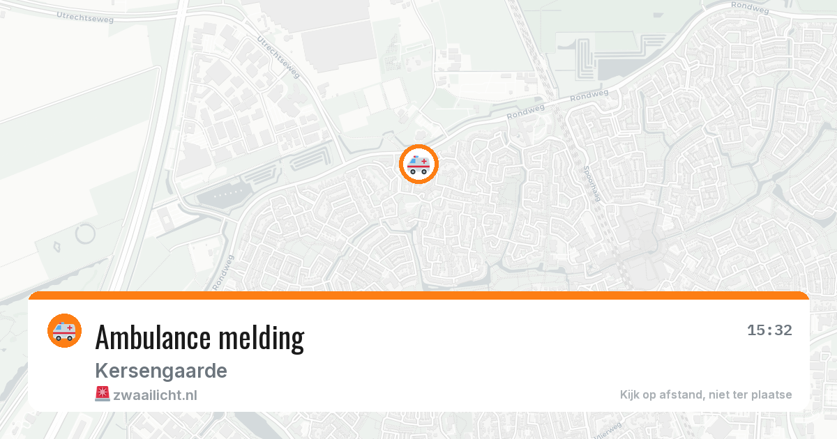 Ambulance melding — 8 feb 2026
