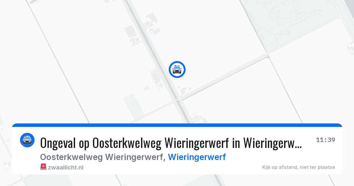 Ongeval op Oosterkwelweg Wieringerwerf in Wieringerwerf — 10 jun 2026