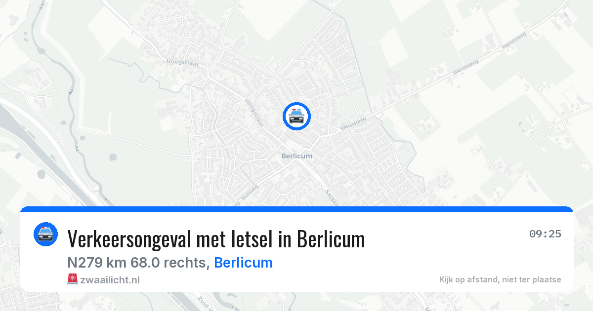 Verkeersongeval met letsel in Berlicum — 26 mrt 2026