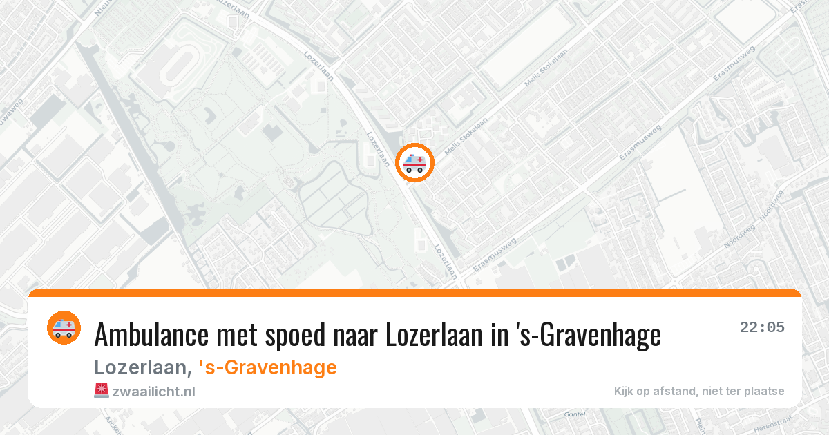 Ambulance met spoed naar Lozerlaan in 's-Gravenhage — 4 apr 2026