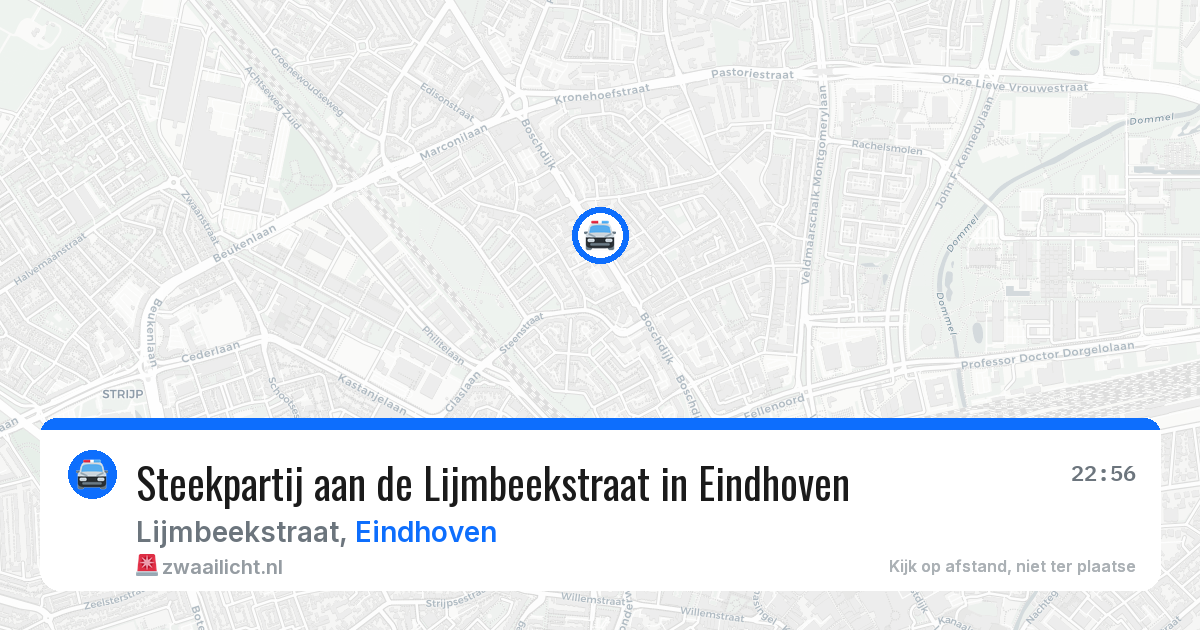 Steekpartij aan de Lijmbeekstraat in Eindhoven — 27 apr 2026