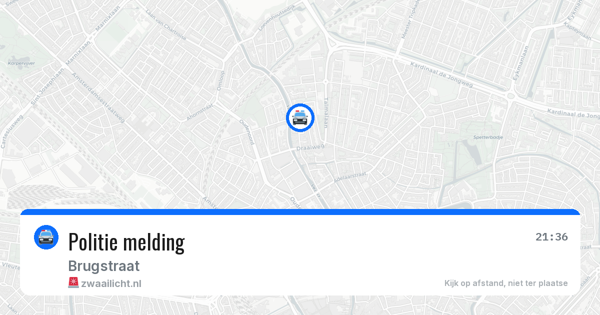 Politie melding — 20 jun 2026