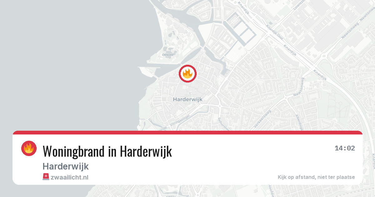 Woningbrand in Harderwijk — 7 mei 2026