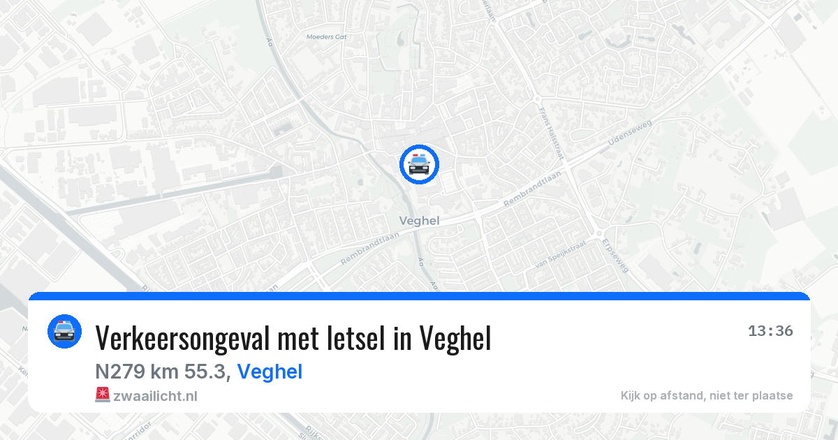 Verkeersongeval met letsel in Veghel — 5 mei 2026
