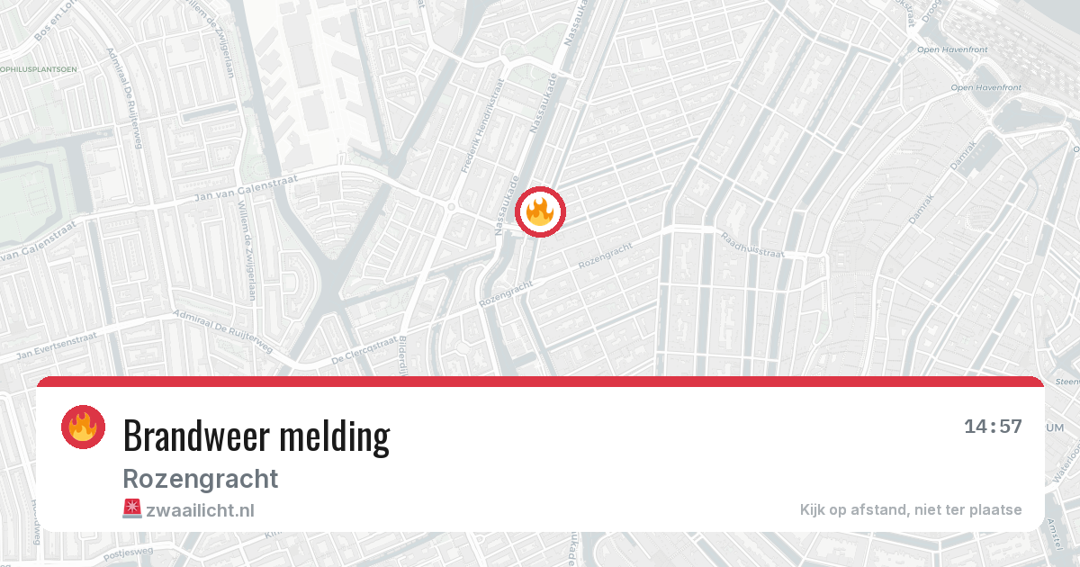 Brandweer melding — 8 jun 2026