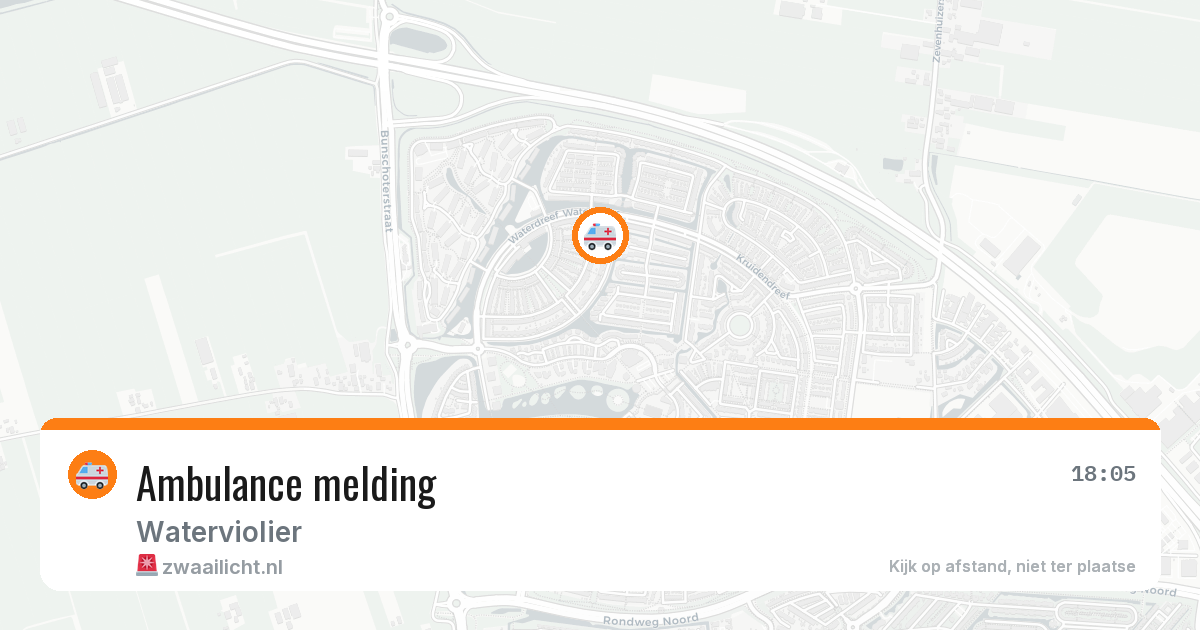 Ambulance melding — 9 apr 2026