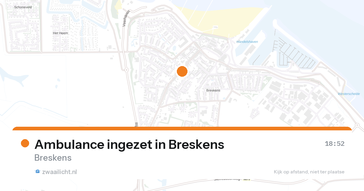 Ambulance ingezet in Breskens — 26 aug 2026