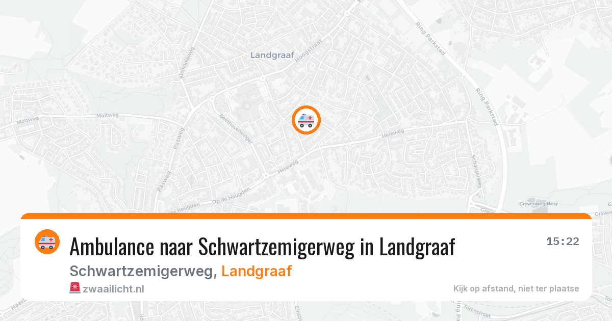 Ambulance naar Schwartzemigerweg in Landgraaf — 19 jun 2026