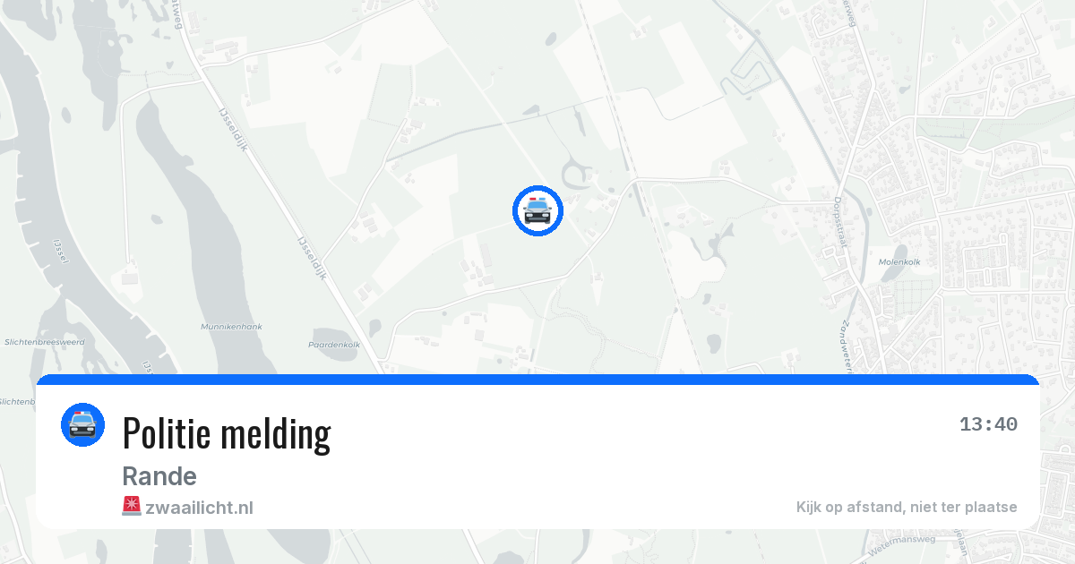 Politie melding — 28 jun 2026