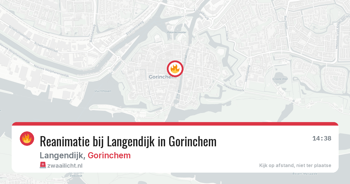 Reanimatie bij Langendijk in Gorinchem — 3 feb 2026