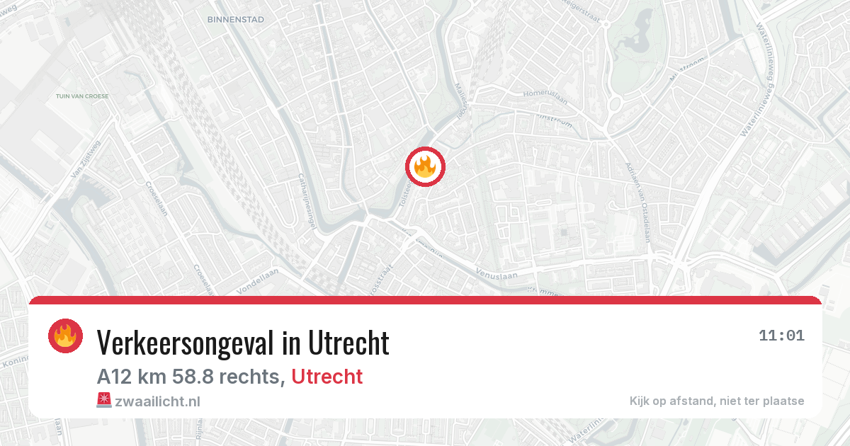 Verkeersongeval in Utrecht — 14 jul 2026
