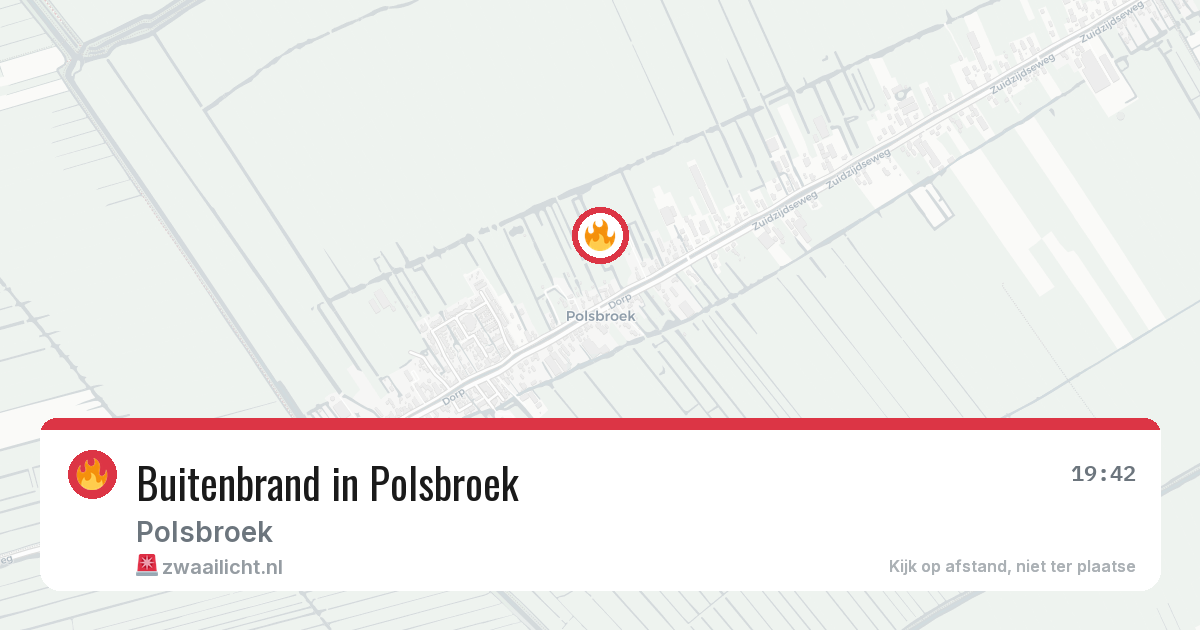 Buitenbrand in Polsbroek — 5 mrt 2026
