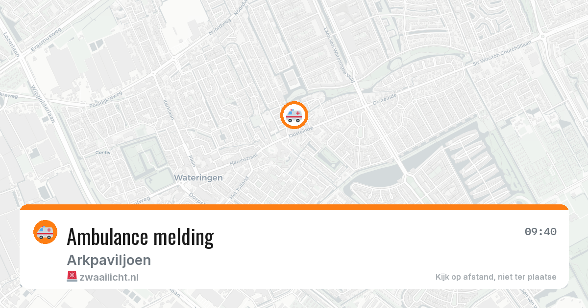 Ambulance melding — 5 apr 2026