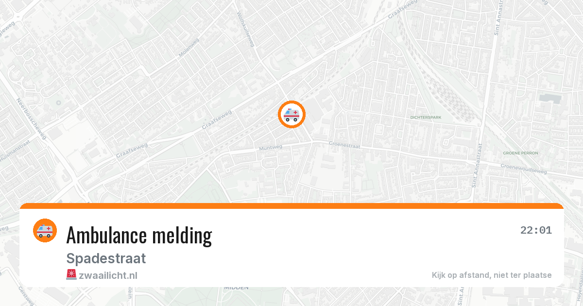 Ambulance melding — 20 jun 2026