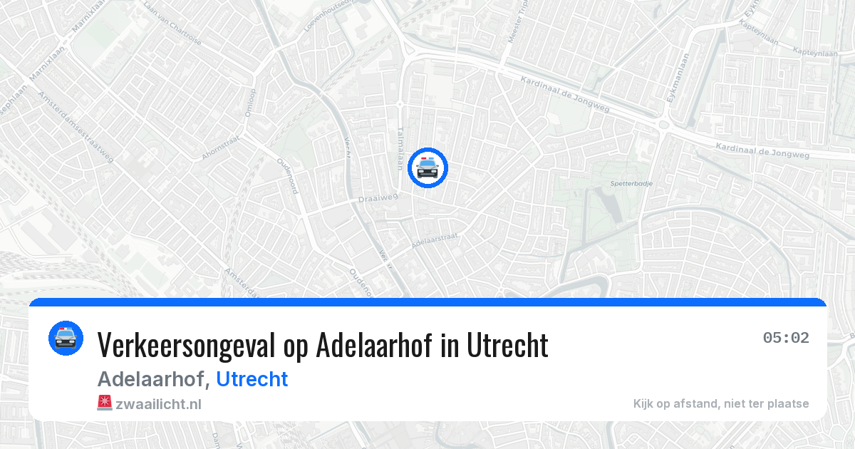 Verkeersongeval op Adelaarhof in Utrecht — 31 mei 2026