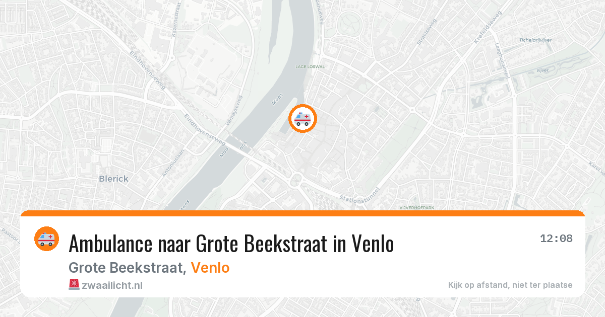 Ambulance naar Grote Beekstraat in Venlo — 11 jun 2026