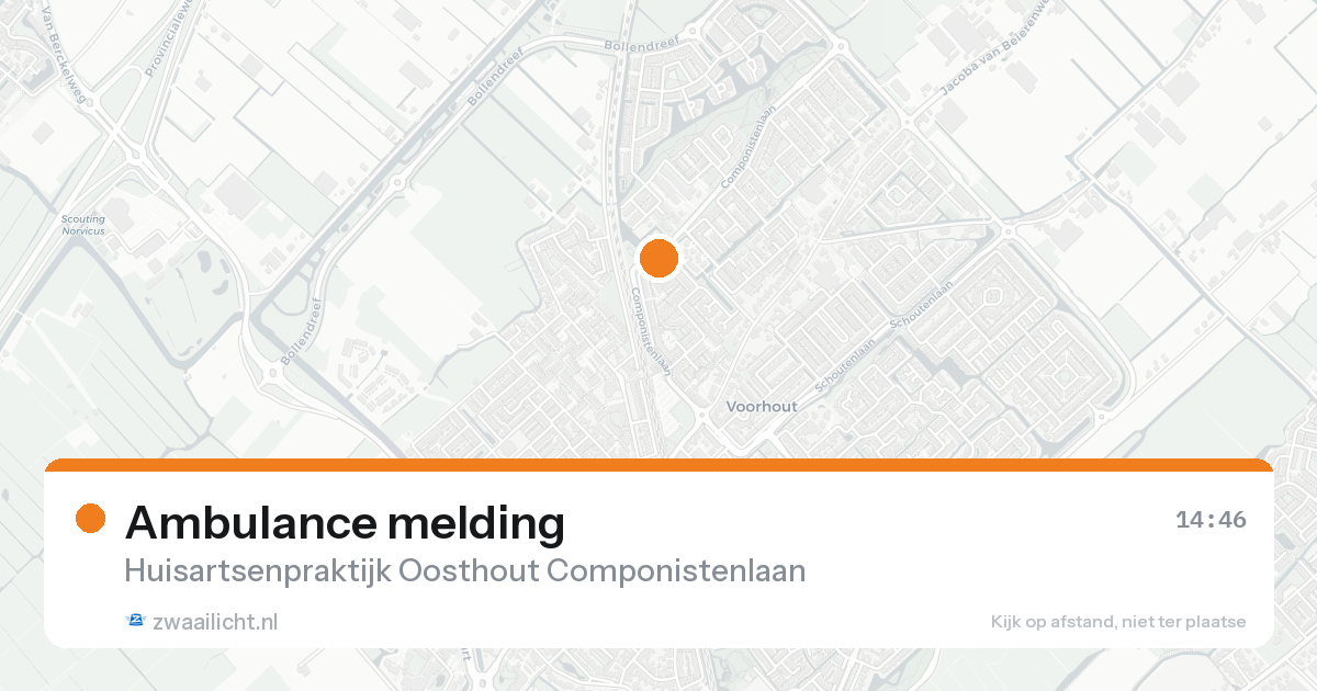 Ambulance melding — 30 jan 2026