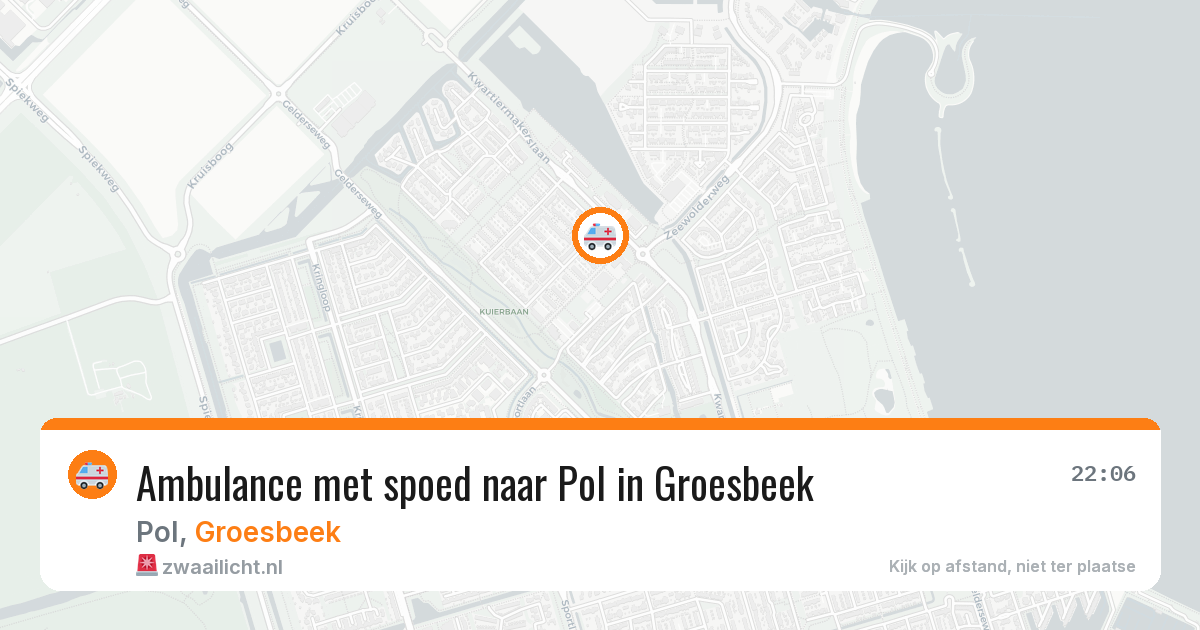 Ambulance met spoed naar Pol in Groesbeek — 14 feb 2026