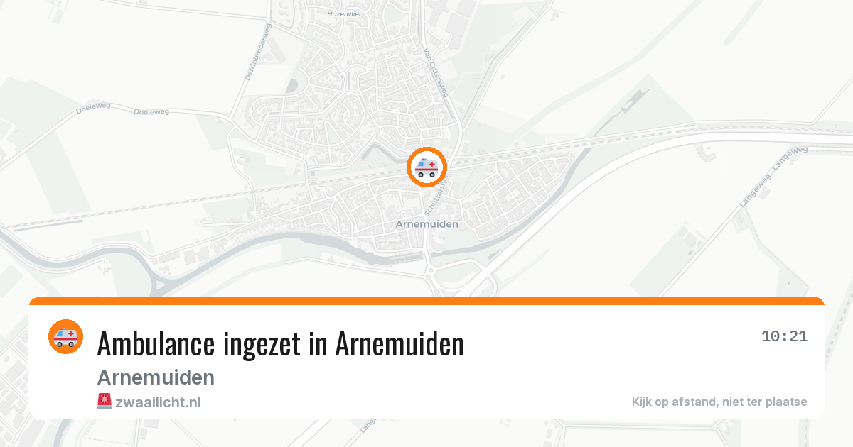 Ambulance ingezet in Arnemuiden — 12 jul 2026