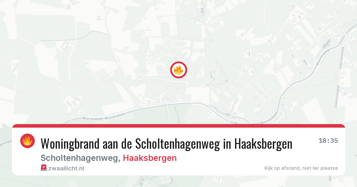 Woningbrand aan de Scholtenhagenweg in Haaksbergen — 16 jan 2026