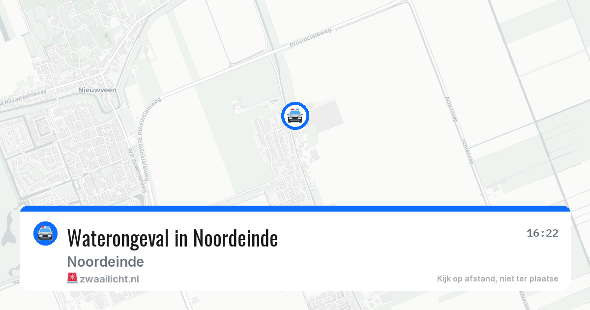 Waterongeval in Noordeinde — 30 mei 2026