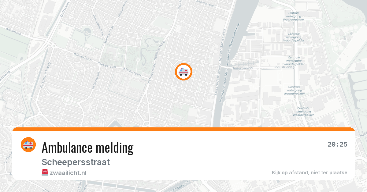 Ambulance melding — 9 apr 2026