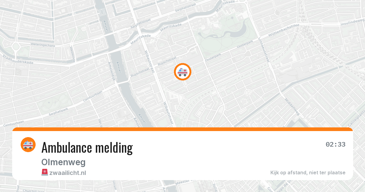 Ambulance melding — 10 jun 2026