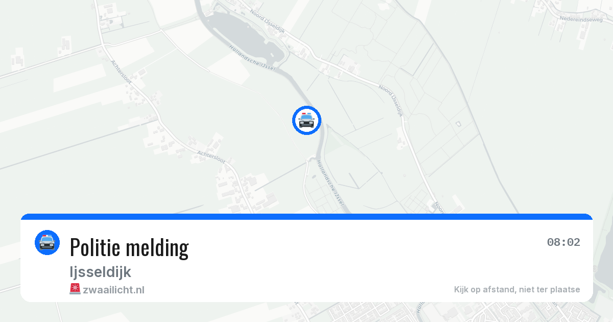 Politie melding — 19 mei 2026